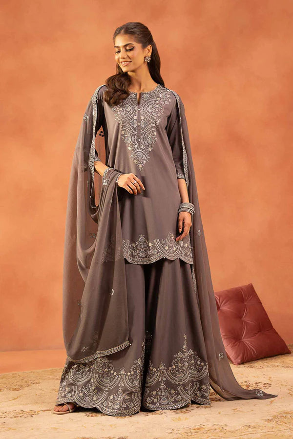 3 Piece - Embroidered Suit - 42519205