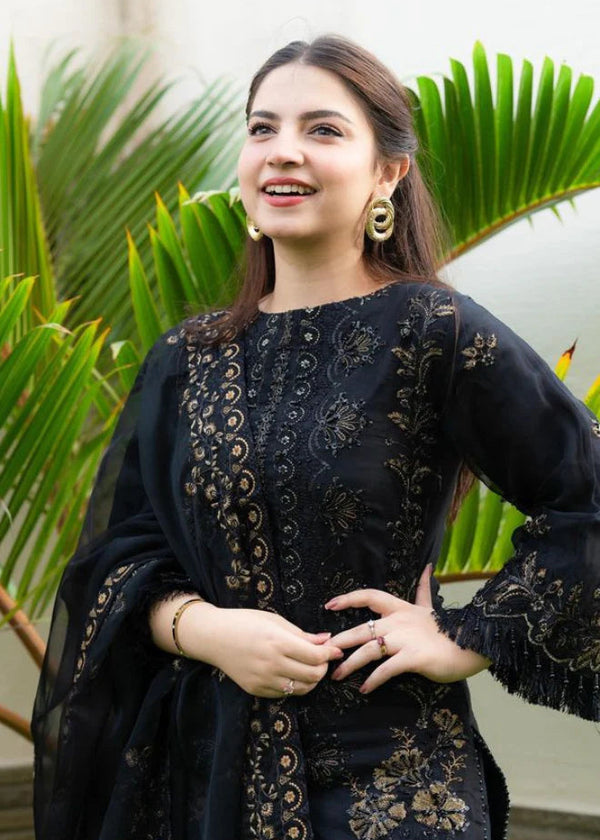 Bareeze - 3PC Lawn Embroidered Shirt - BFU0001