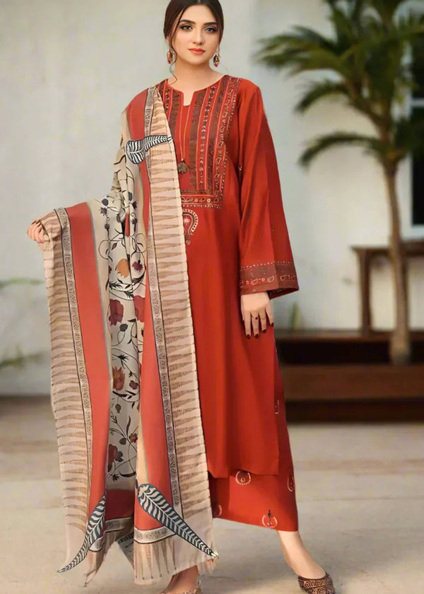 Urge Embroidered 3-PC