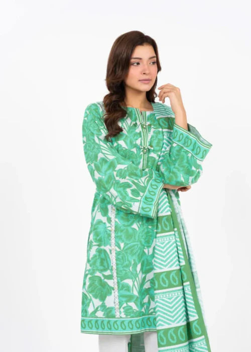 FW-12-24-2-Turquoise - Alkaram Studio