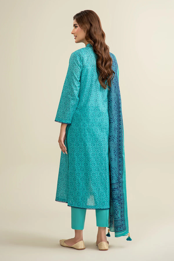3 Piece - Printed Suit - X6231