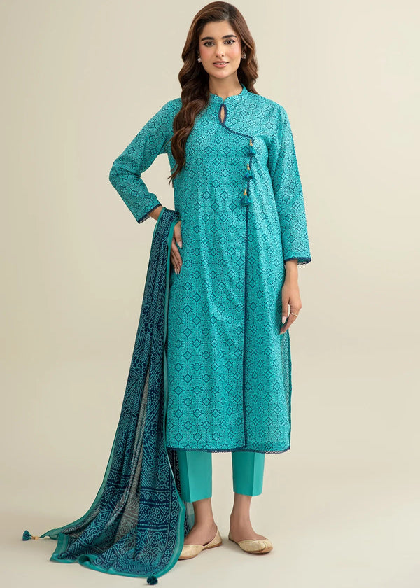 3 Piece - Printed Suit - X6231