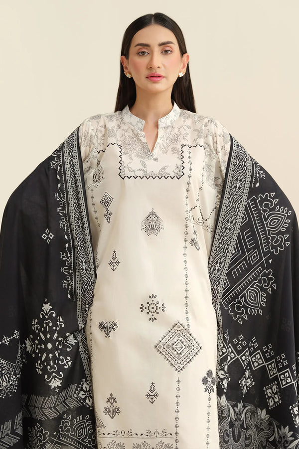 3 Piece - Printed Suit - X6236